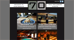 Desktop Screenshot of eetcafe70.nl